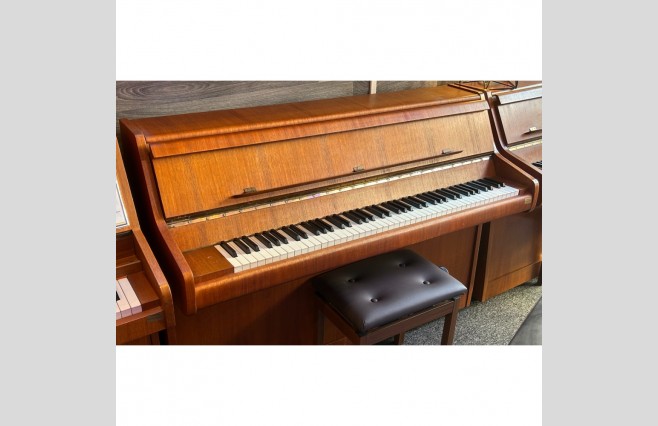 Bentley Satin Teak Upright Piano, Used - All Inclusive Premium Package (SN:130830) - Image 4